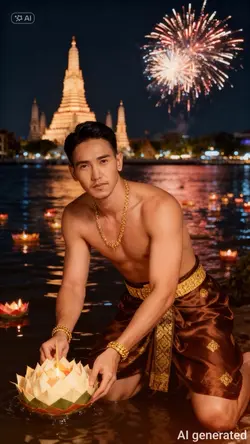 เทพบุตรลอยกระทงa