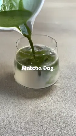 matcha day.