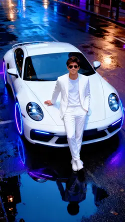 sport car photoshoot