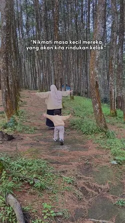 Nikmati bersama anak