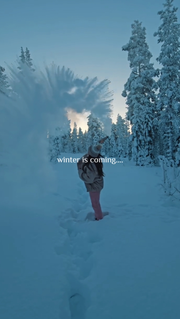 L'hiver arrive
