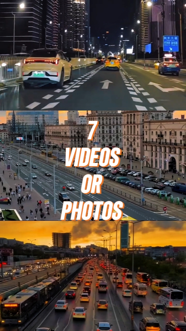 7 VÍDEOS OU FOTOS 
