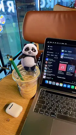 cute panda