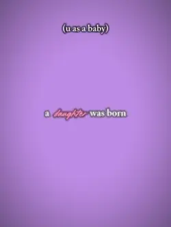a daughter was born