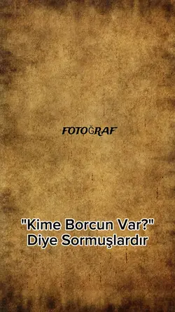 Kime Borcun Var