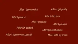 After i graduate
