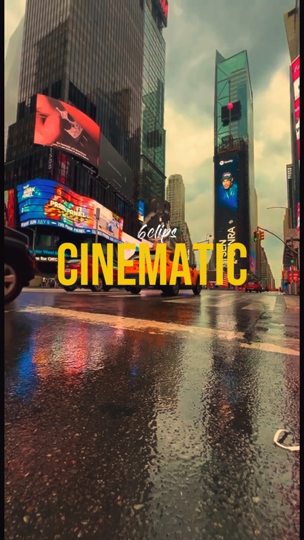 6 clips cinematic