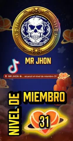 NÍVEL 31 DE MIEMBRO 