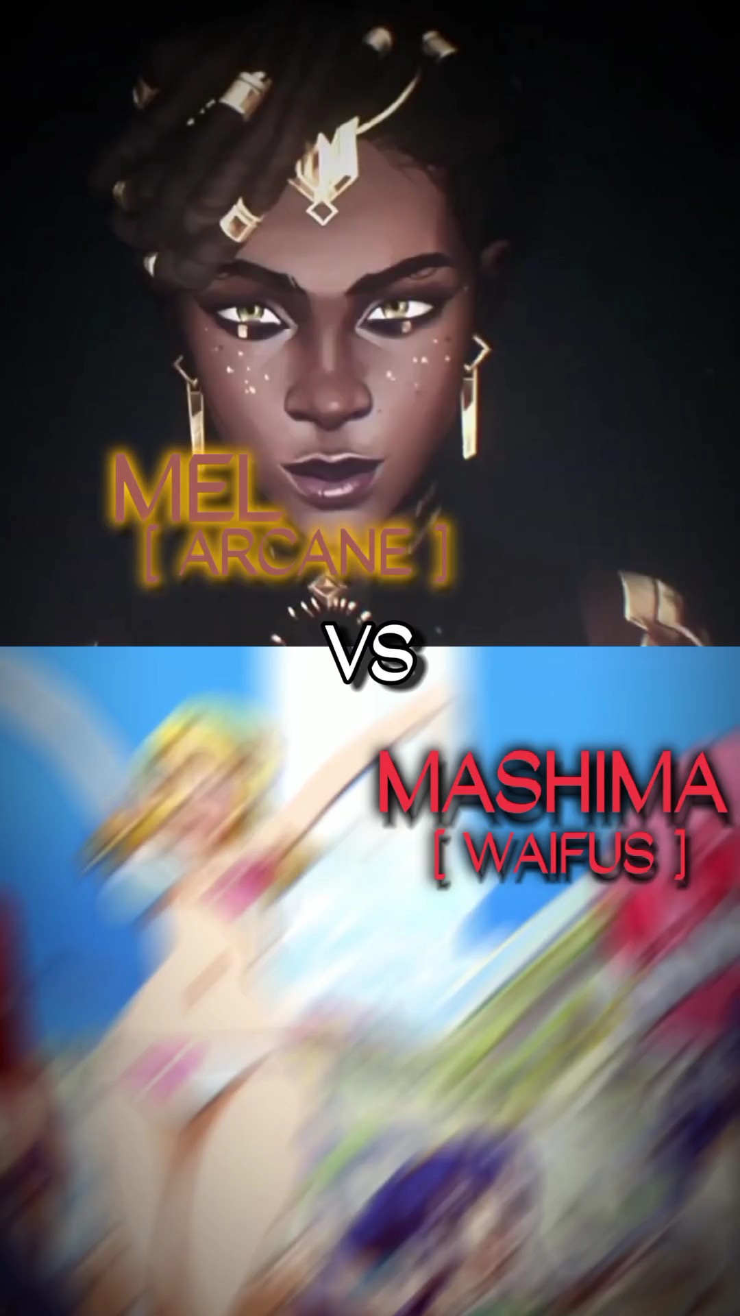 Mel Arcane Vs Anime