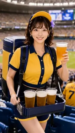 仕事が出来すぎるビールの売り子