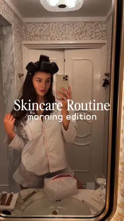 Skin care routine 