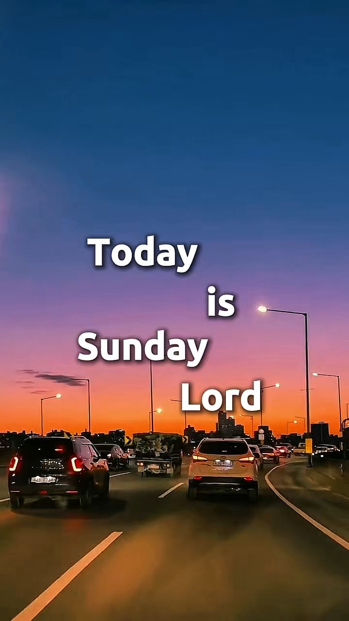 TUHAN HARI MINGGU HARI INI 