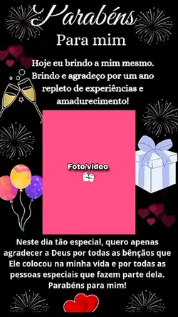 Parabéns para mim