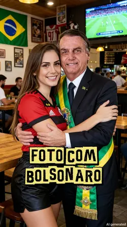 Foto com Bolsonaro