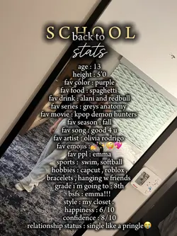 Back to school stats