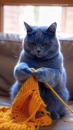 Funny Ai cat templat