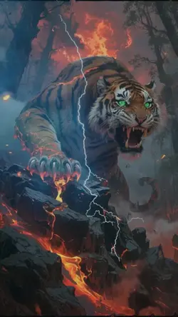 tiger hot ai edit