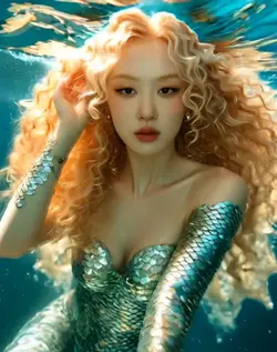 slowmo AI mermaid 