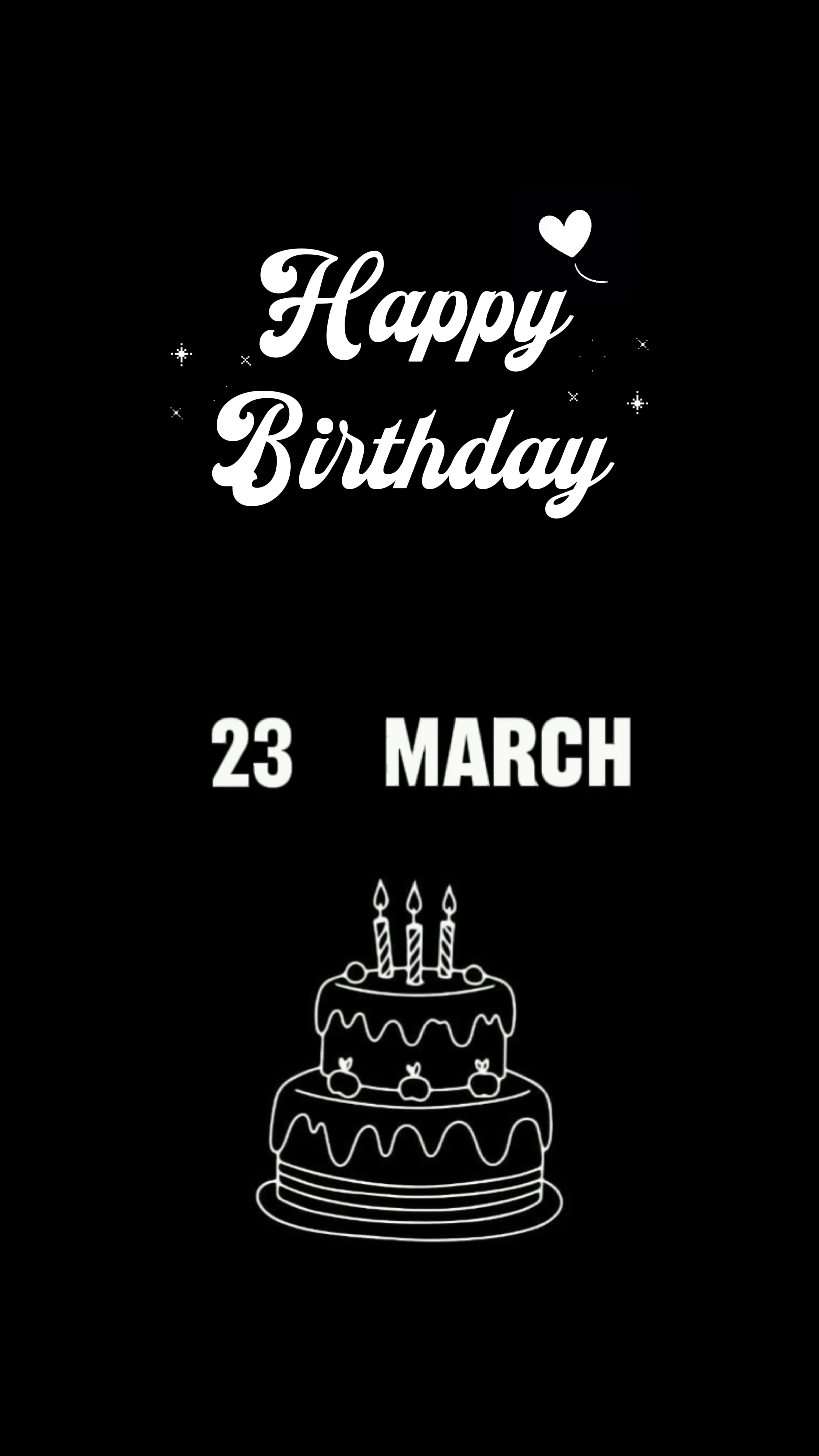 23 MARS ANNIVERSAIRE