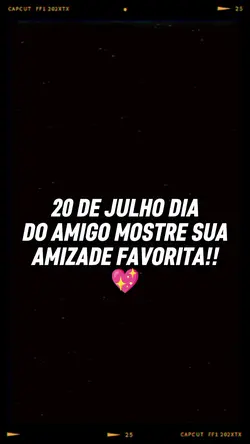 20 de julho 
