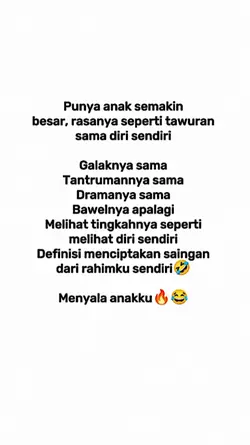 Menyala anakku