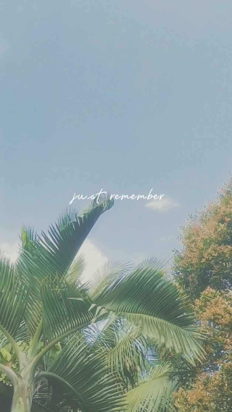 just remember 