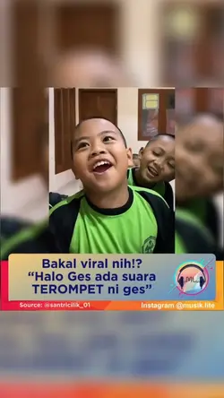 ada suara terompet