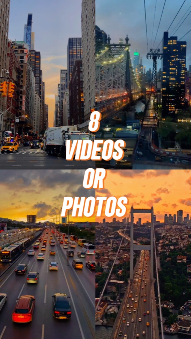 8 VIDEOS ODER FOTOS 