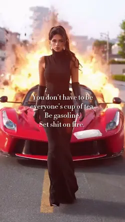 Be gasoline!
