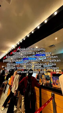 Jangan ikut campur