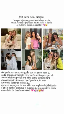 parabéns amiga 