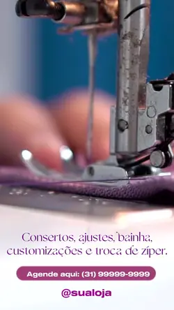 Concertos de roupas.