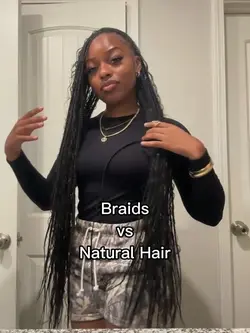 braids vs natural