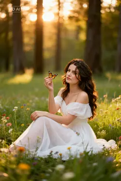 Ai golden Butterfly 