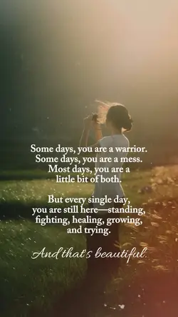 Some days...