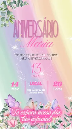Convite Aniversário