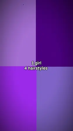 1 GIRL 4 HAIRSTYLES 