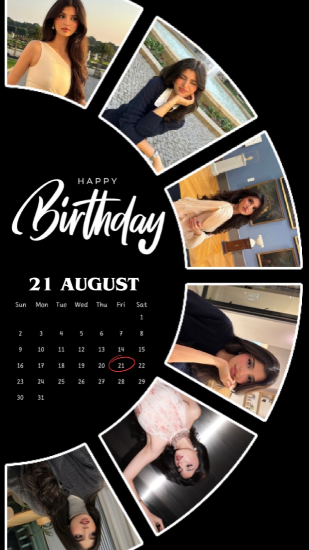 Birthday 21 August 