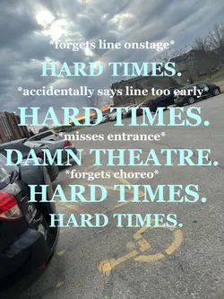HARD TIMES.