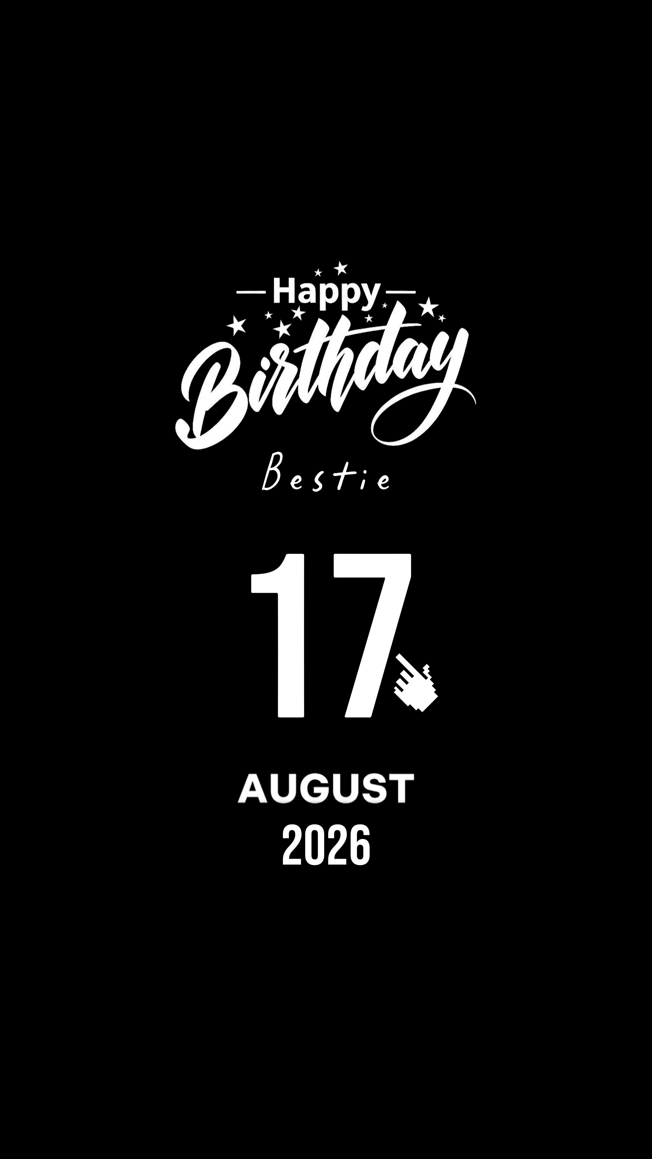 Birthday 17 august