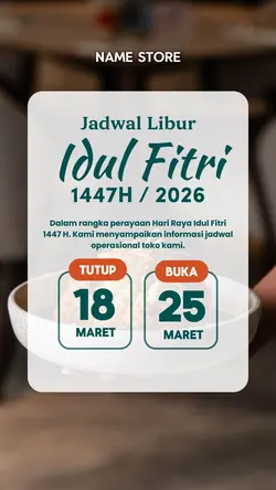 PENGUMUMAN LIBUR