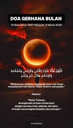 DOA GERHANA BULAN