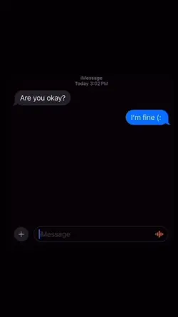 Are you ok ?