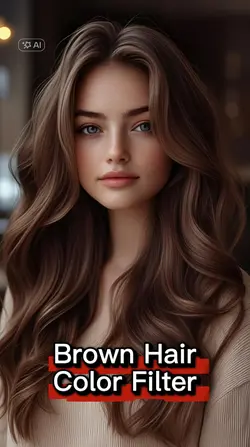 Brown Hair Color Ai 