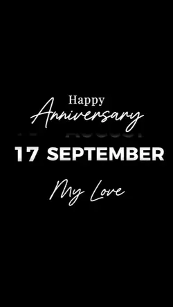 17 Sept Anniversary