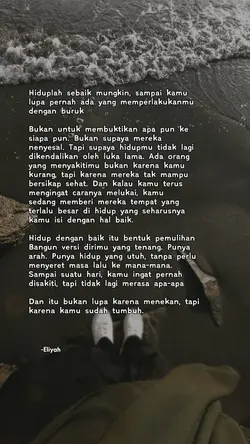 hidup sebaik mungkin