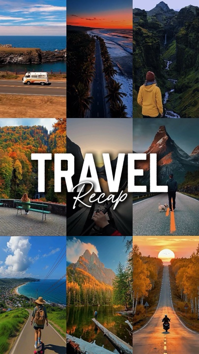 Travel recap vlog