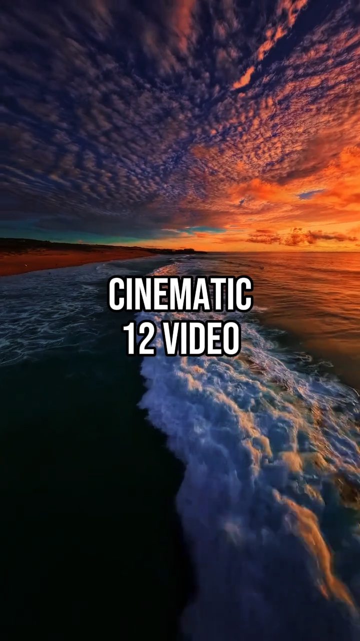 cinematic 12 video