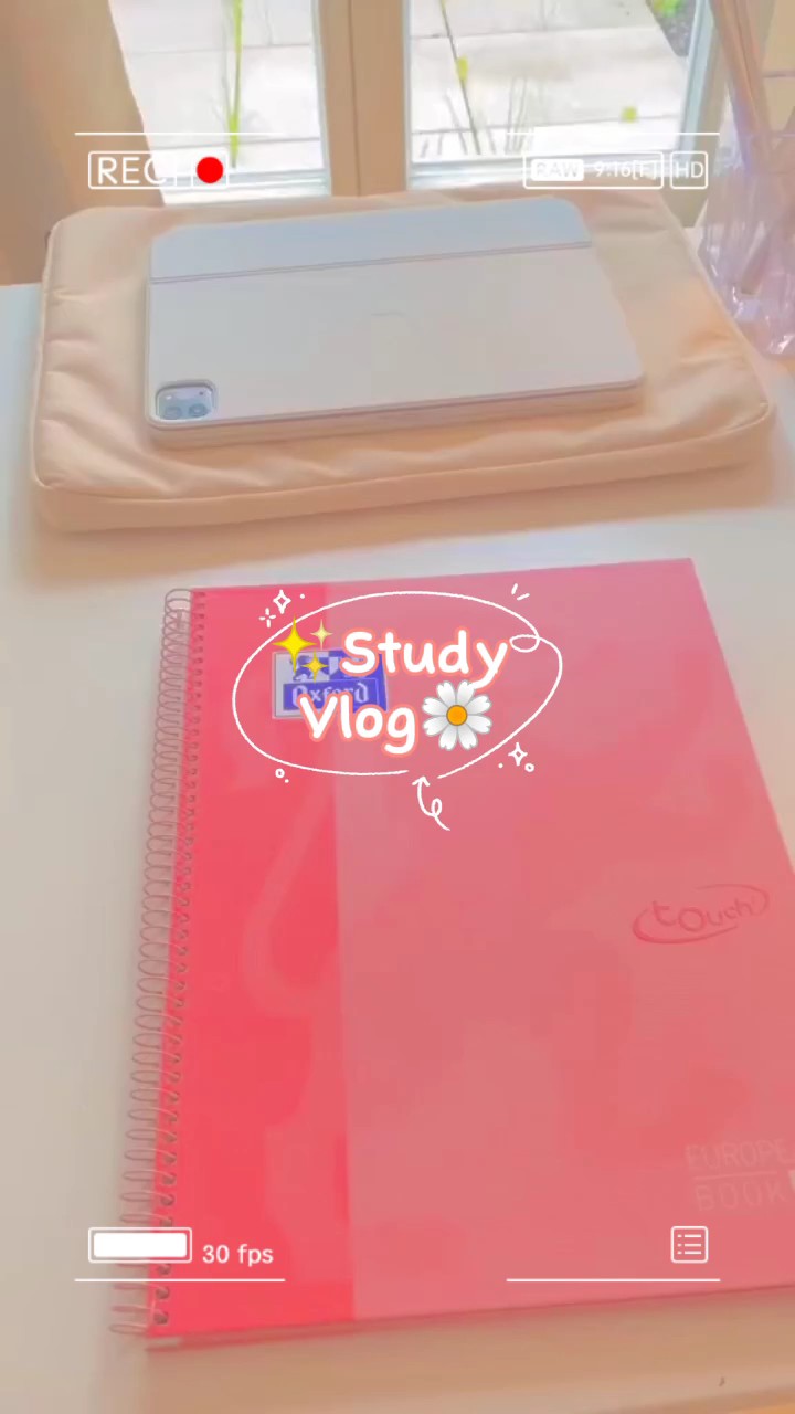 Study vlog