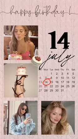 BIRTHDAY 14 JULY 
